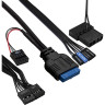 Корпус EXEGATE MEVO-9302-NPX500 MINITOWER EX287884RUS